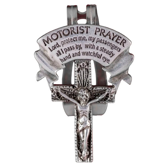 Crucifix Visor Clip