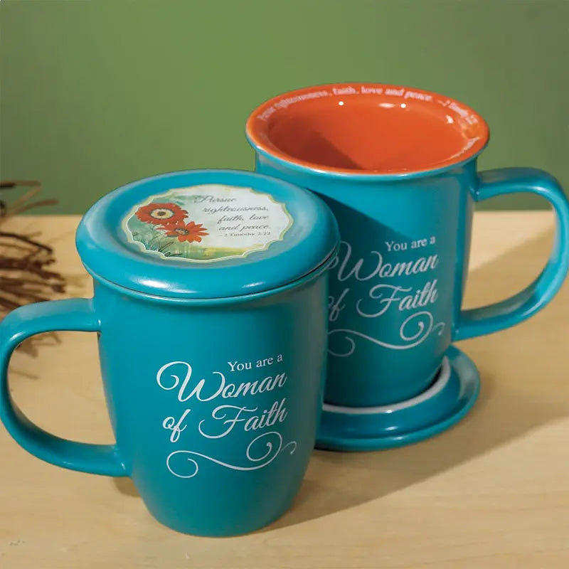 Woman of Faith Coaster Mug