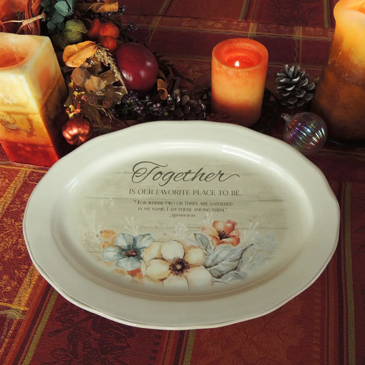 Together Is Our Favorite Place Platter