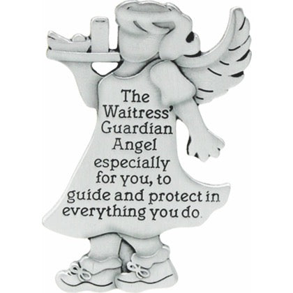 Waitress Angel Visor Clip