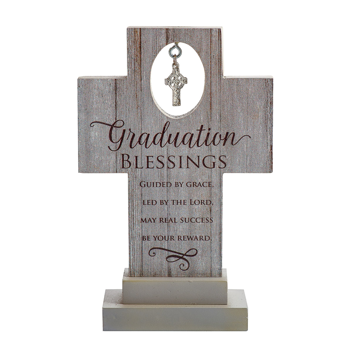 Graduation Crosses Graduation Standing Charm Cross – Abbey + CA Gift