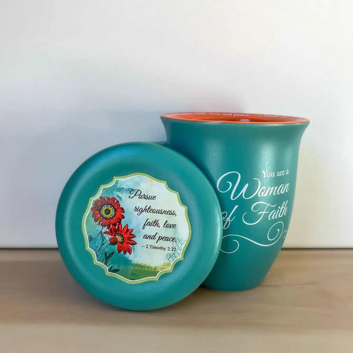 Woman of Faith Coaster Mug