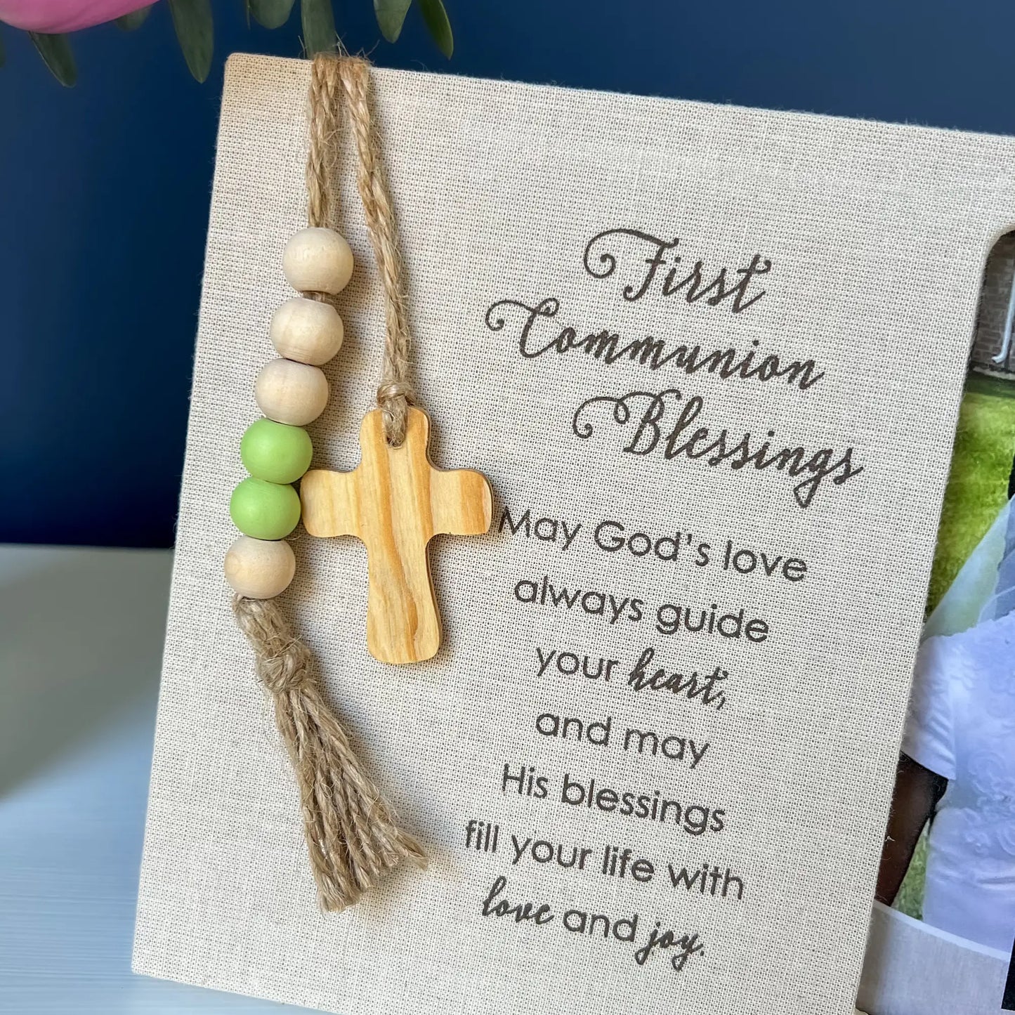 First Communion Fabric Frame