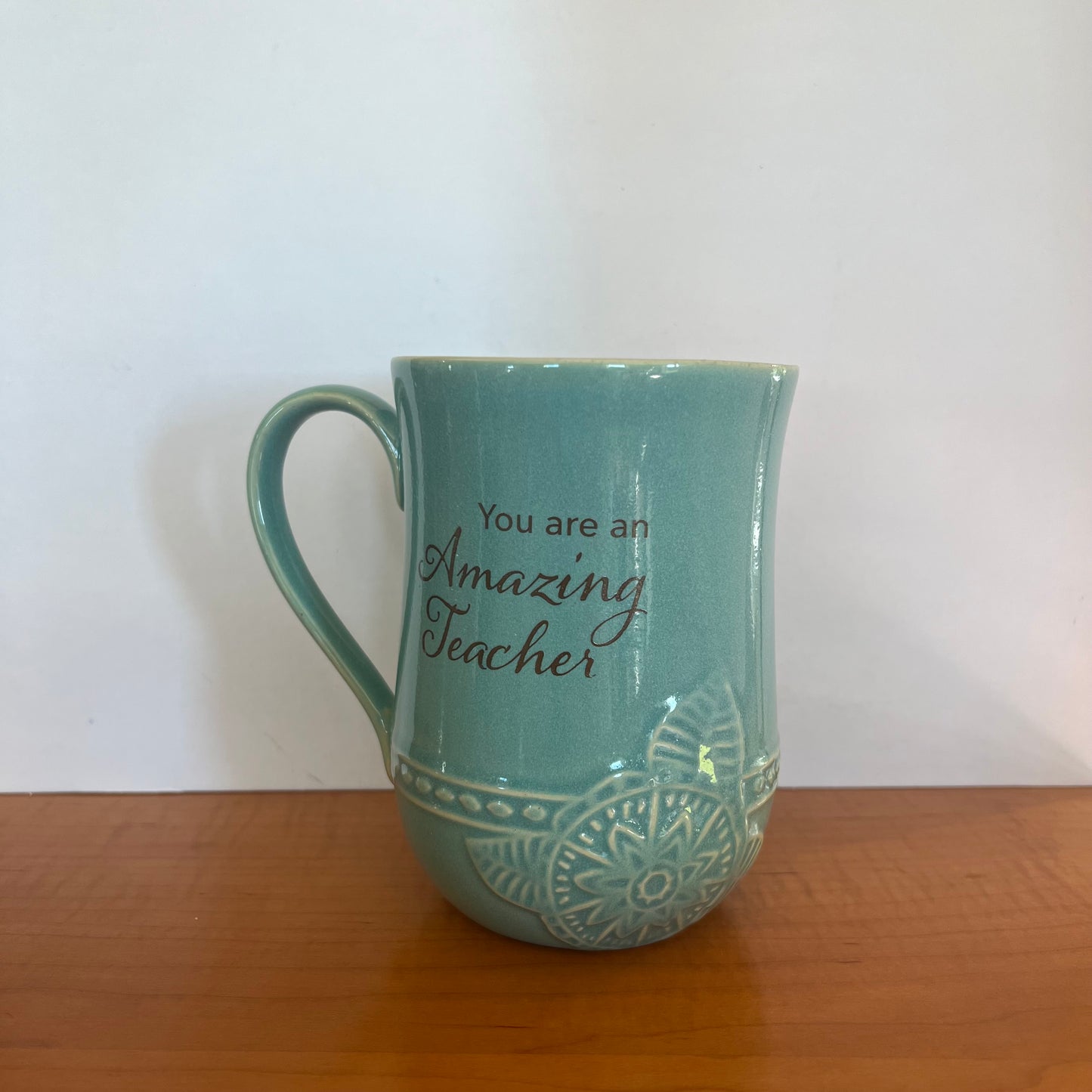 Amazing Teacher Pottery mug