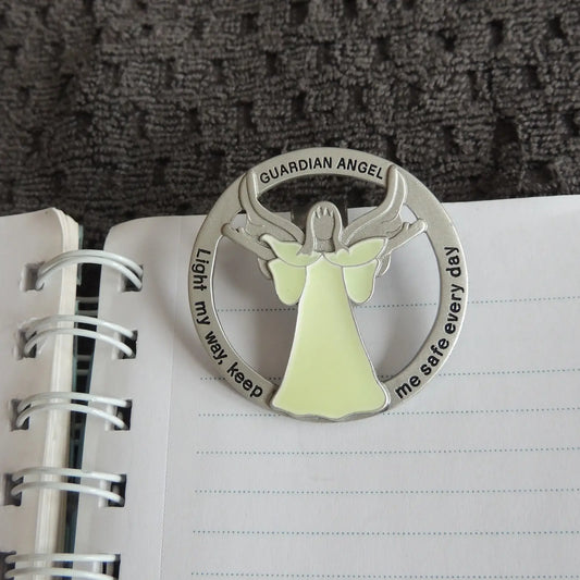 Glow-in-the-dark Angel Visor Clip