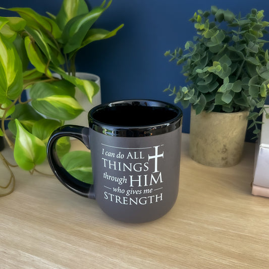 I Can Do All Things Contemporary Mug