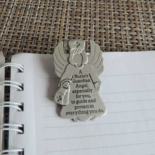 Nurse Angel Visor Clip