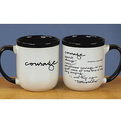 Courage Contemporary Mug