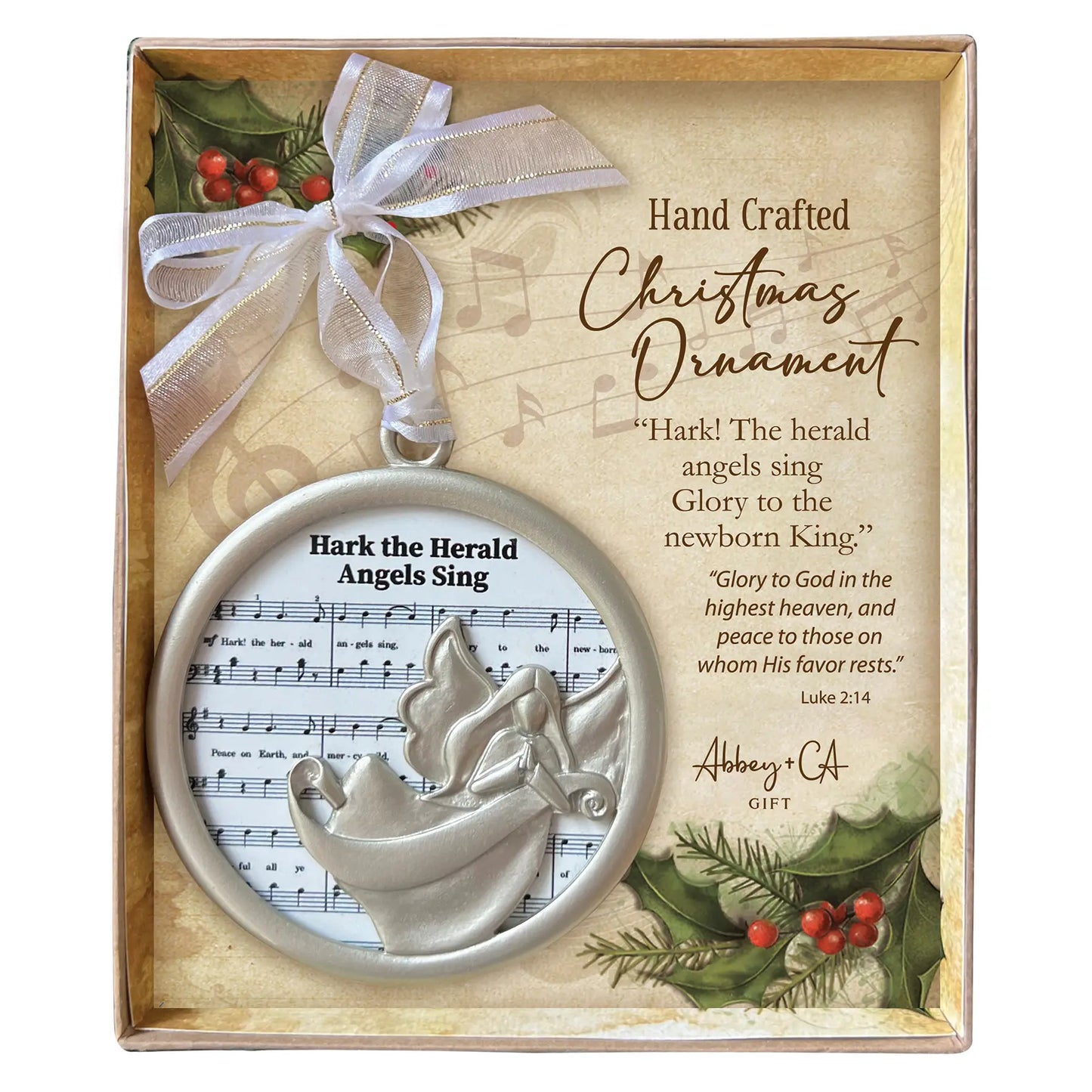 Christmas Carol Ornament