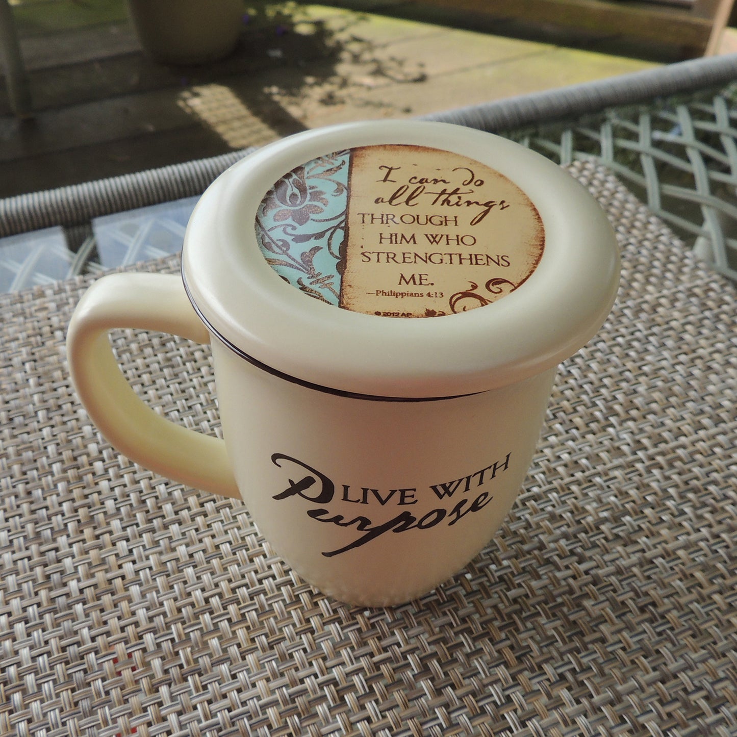 Live With Purpose Coaster Mug