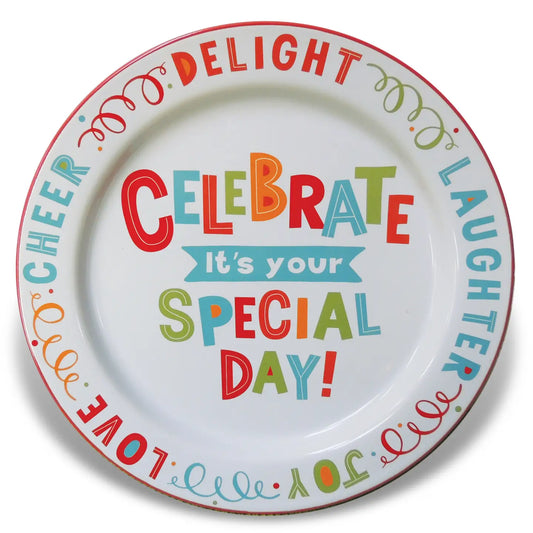 Celebrate Your Special Day Plate