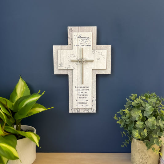 Marriage A Unity of Three Wall Cross