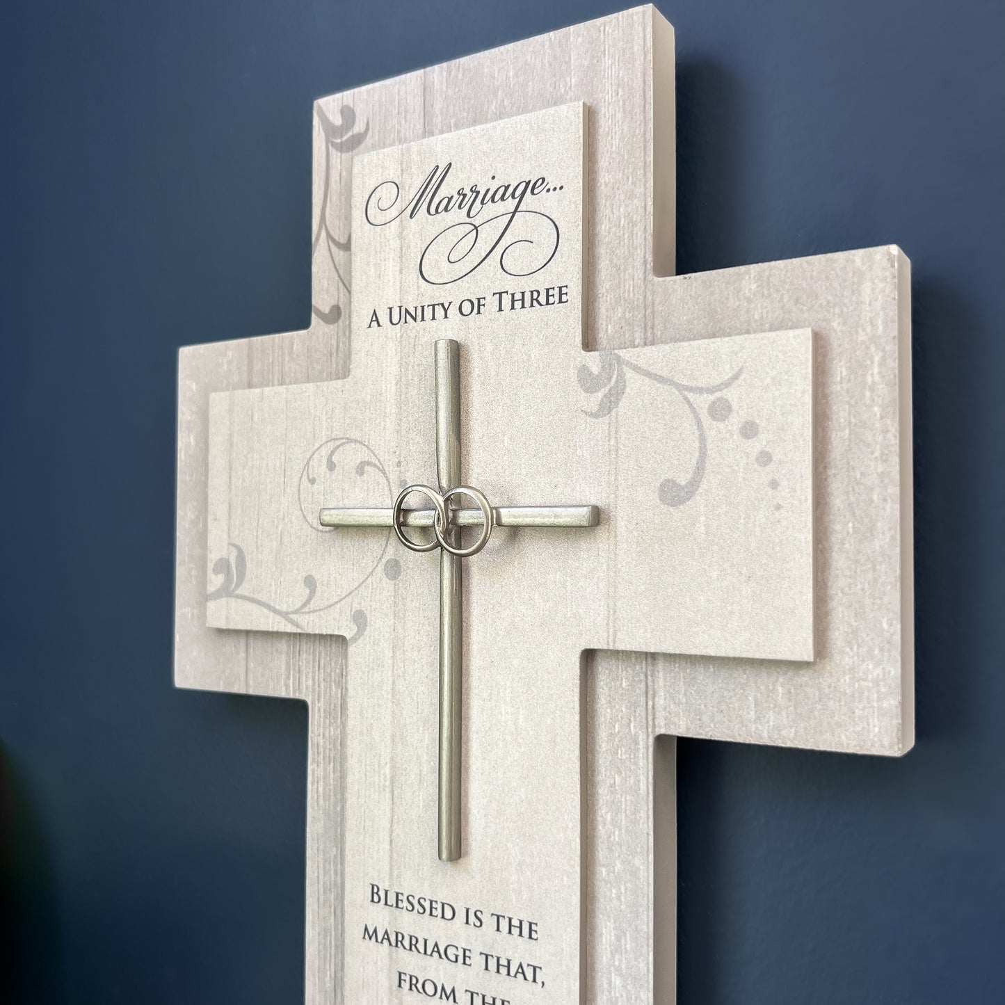 Marriage A Unity of Three Wall Cross