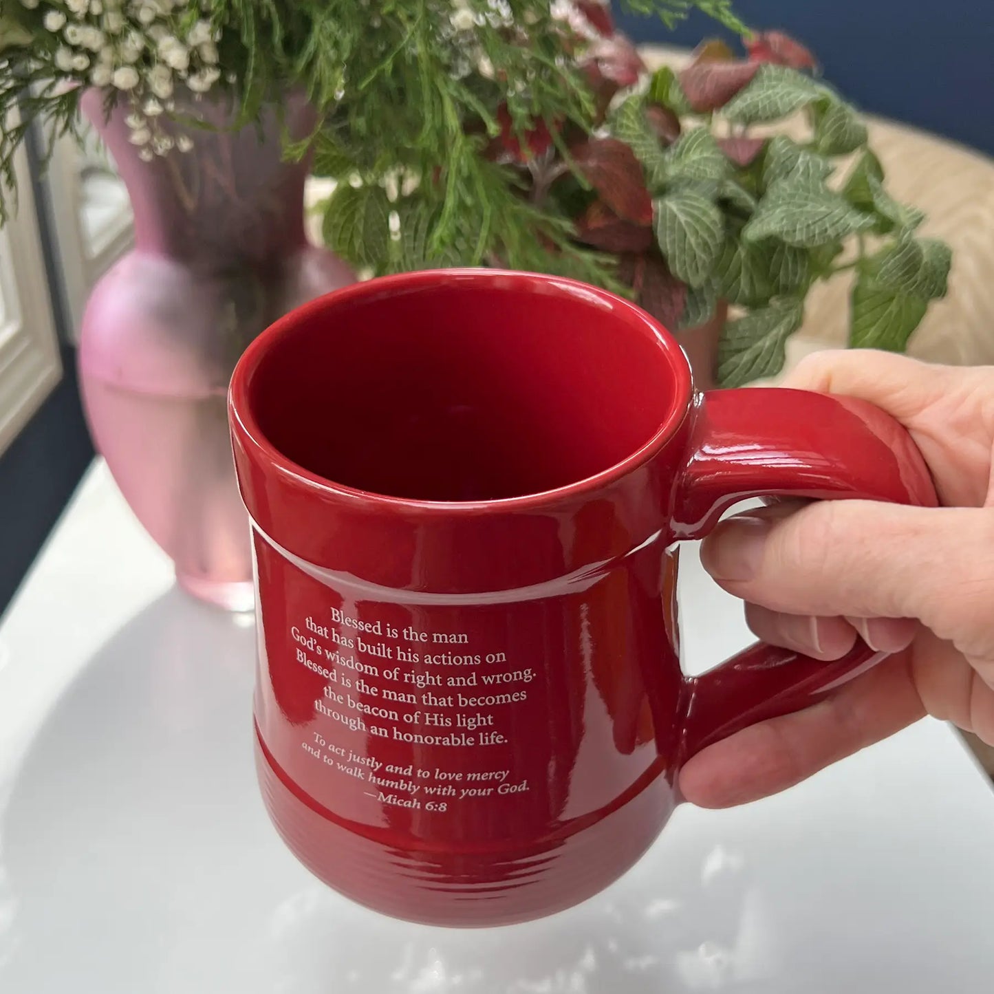 Man of Integrity Pottery Mug