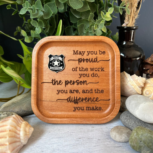 Police Pride Trinket Dish