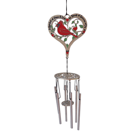 Cardinal Wind Chime