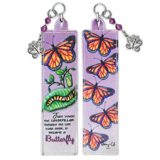 Inspirational Fabric Bookmarks