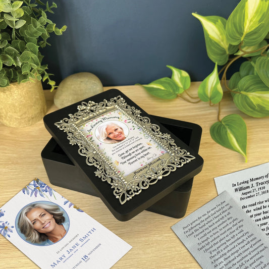 Funeral Card Box