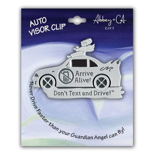 Don’t Text and Drive Visor Clip