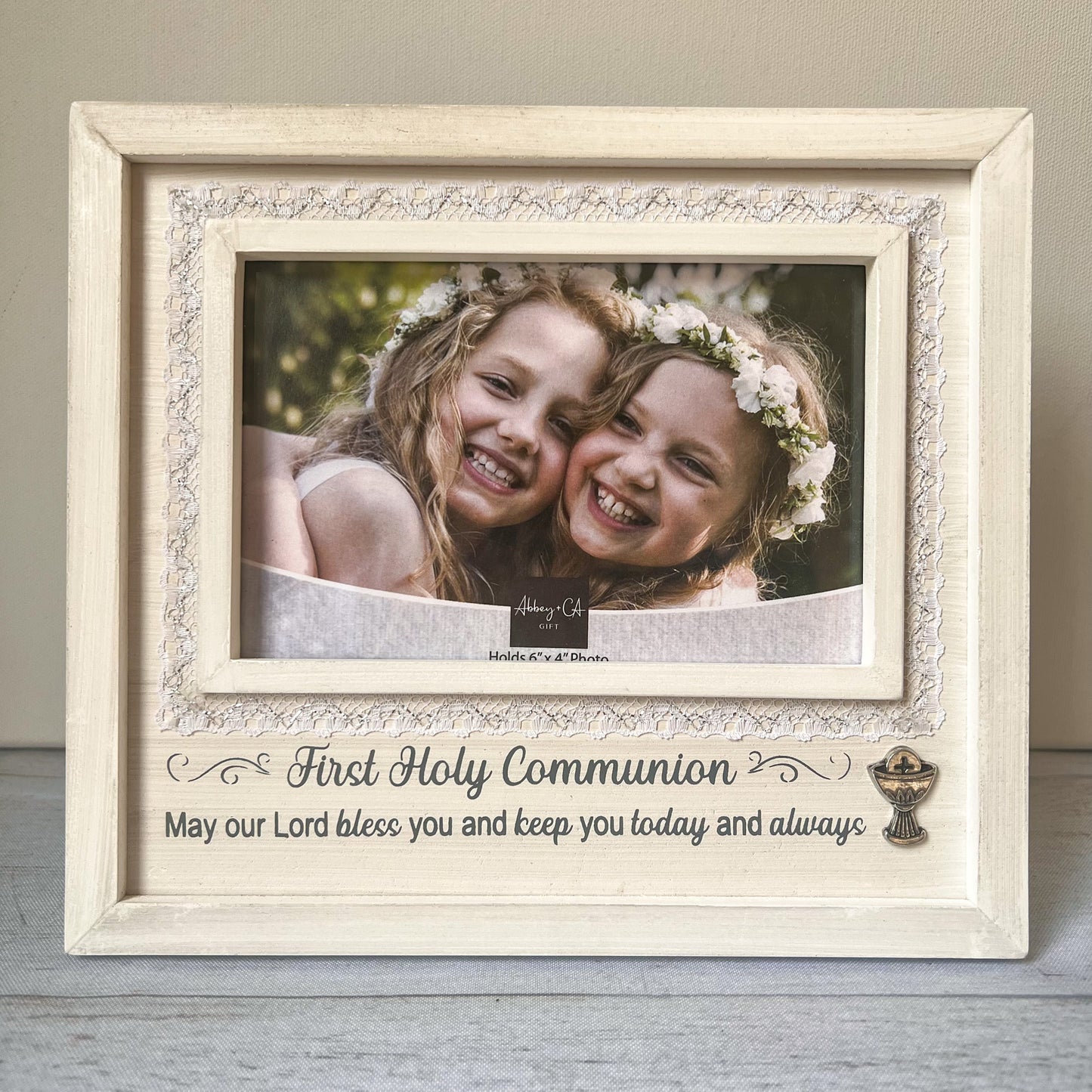 First Holy Communion Lace Frame