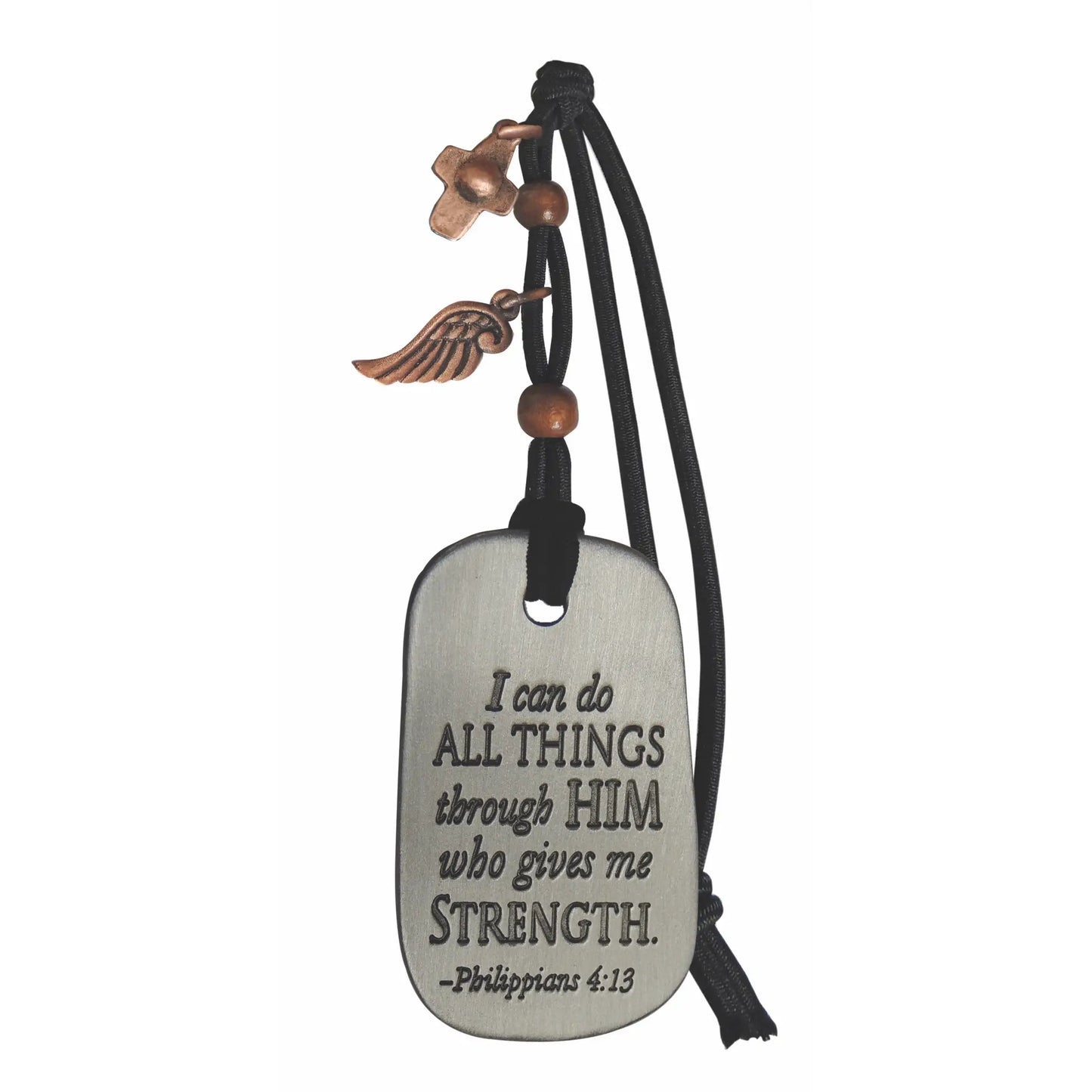 Inspirational Tag Car Charms