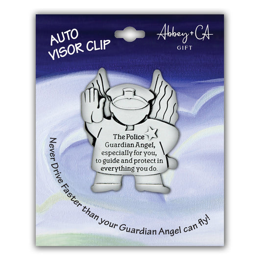 Police Angel Visor Clip