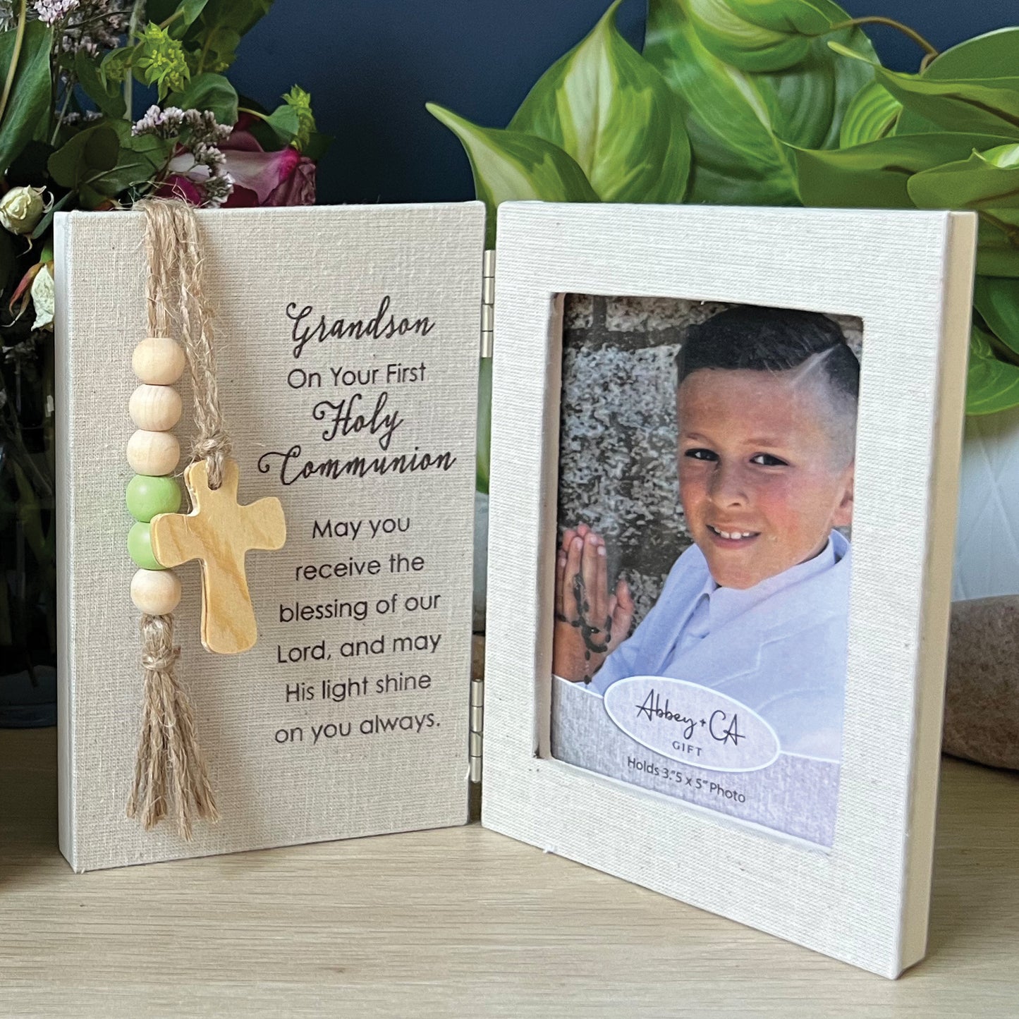 Grandchild Fabric Hinged Communion Frame