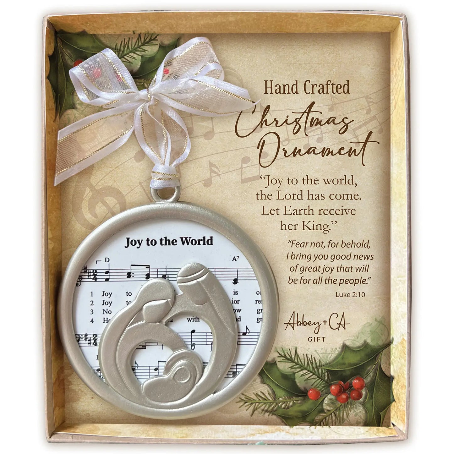 Christmas Carol Ornament