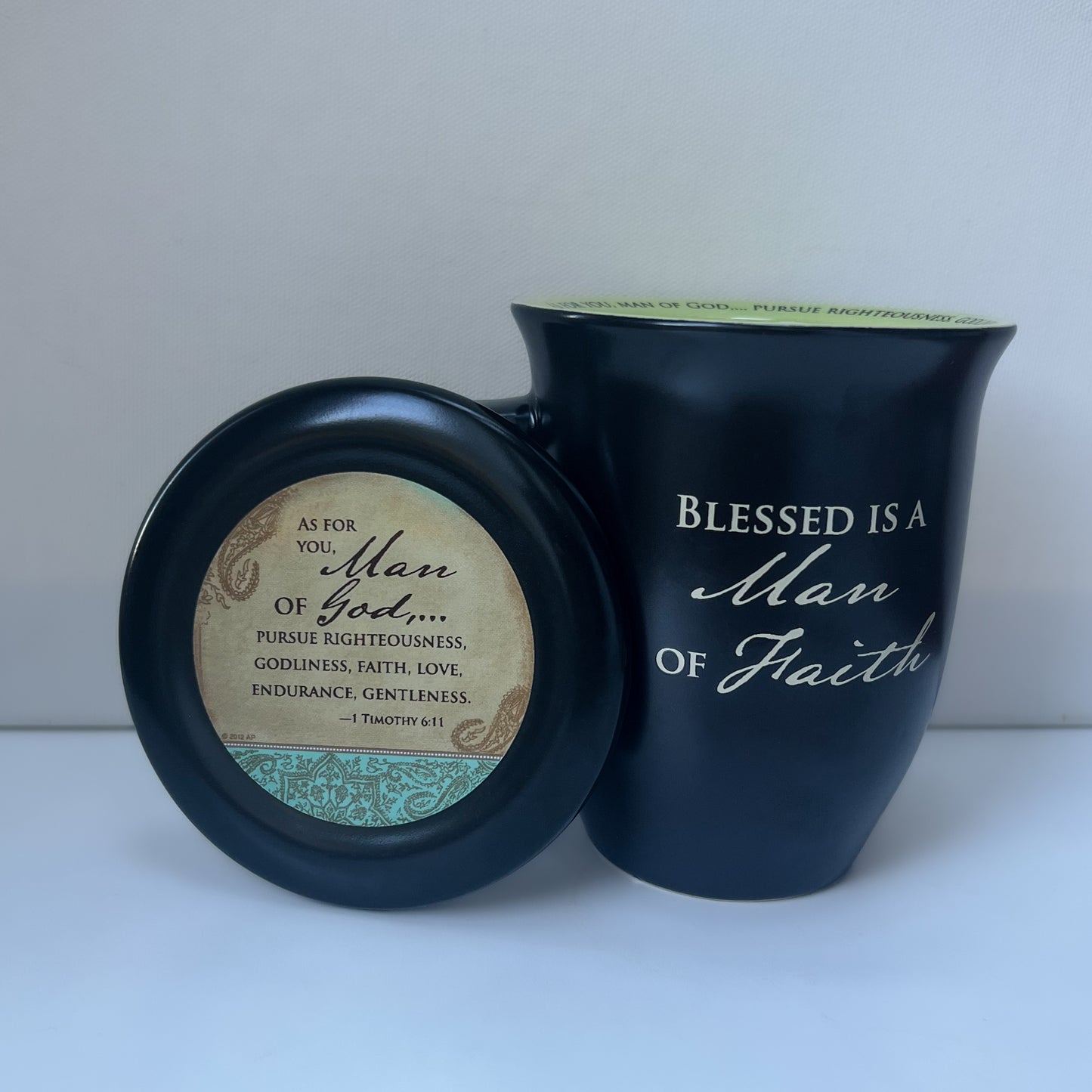 Man of Faith Coaster Mug