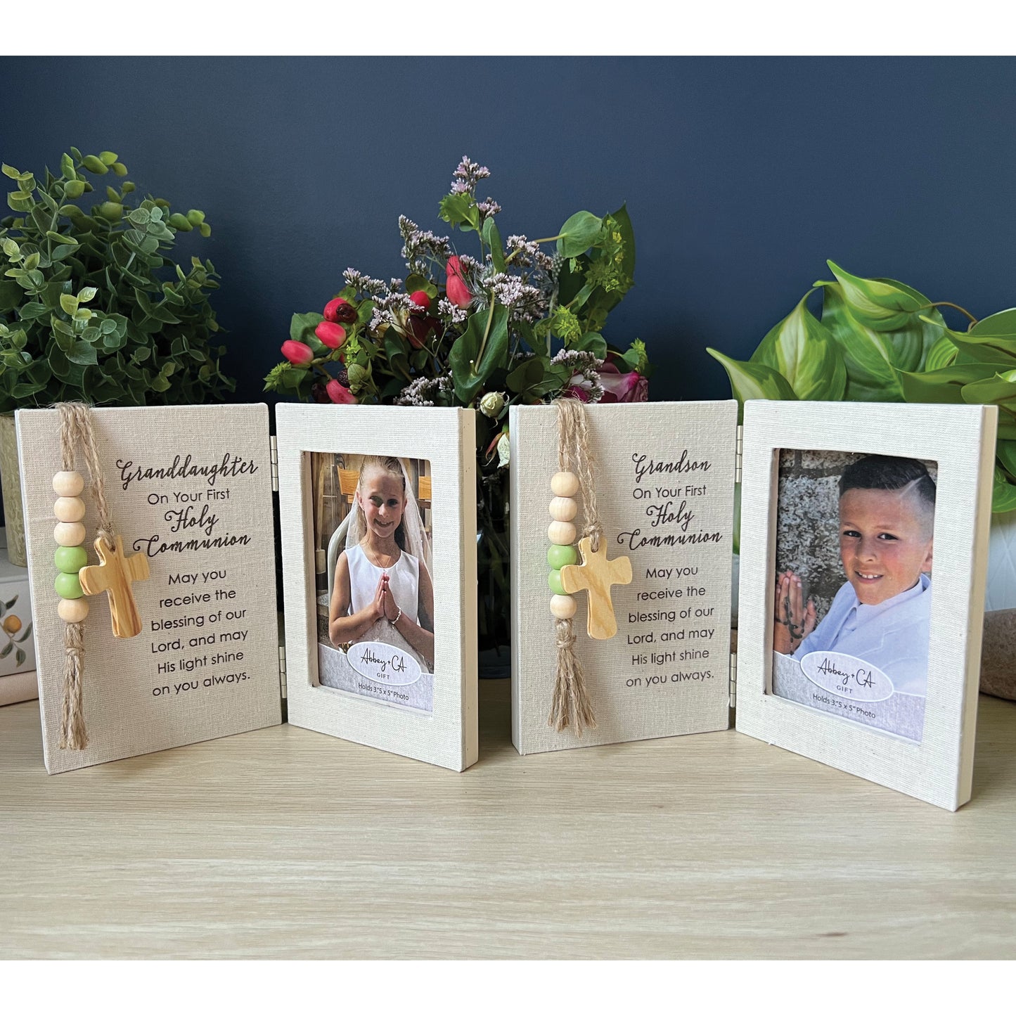 Grandchild Fabric Hinged Communion Frame