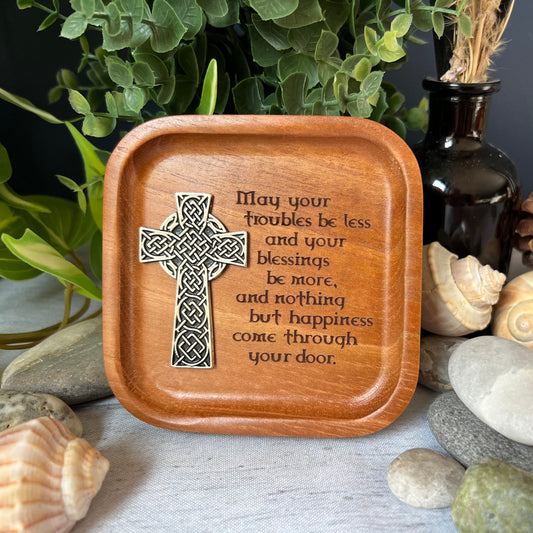 Irish Blessing Trinket Dish