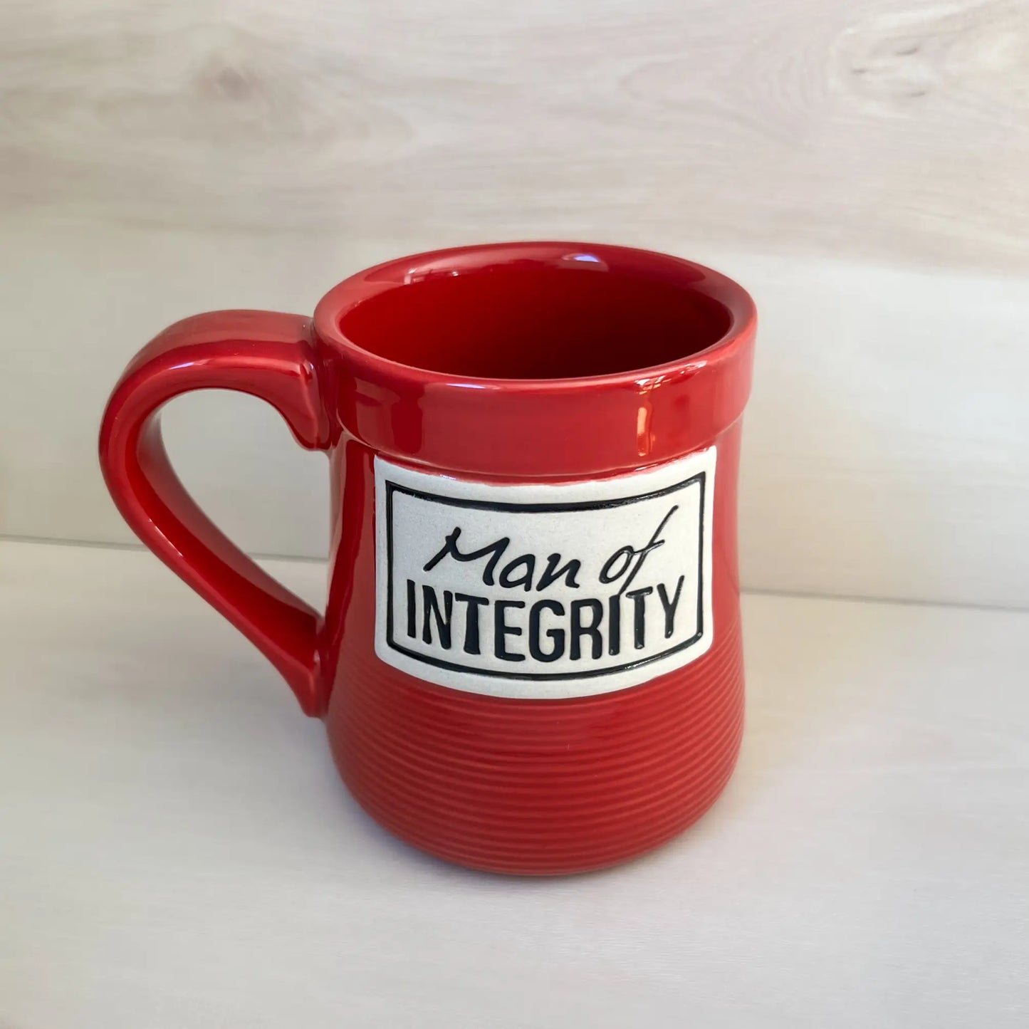 Man of Integrity Pottery Mug