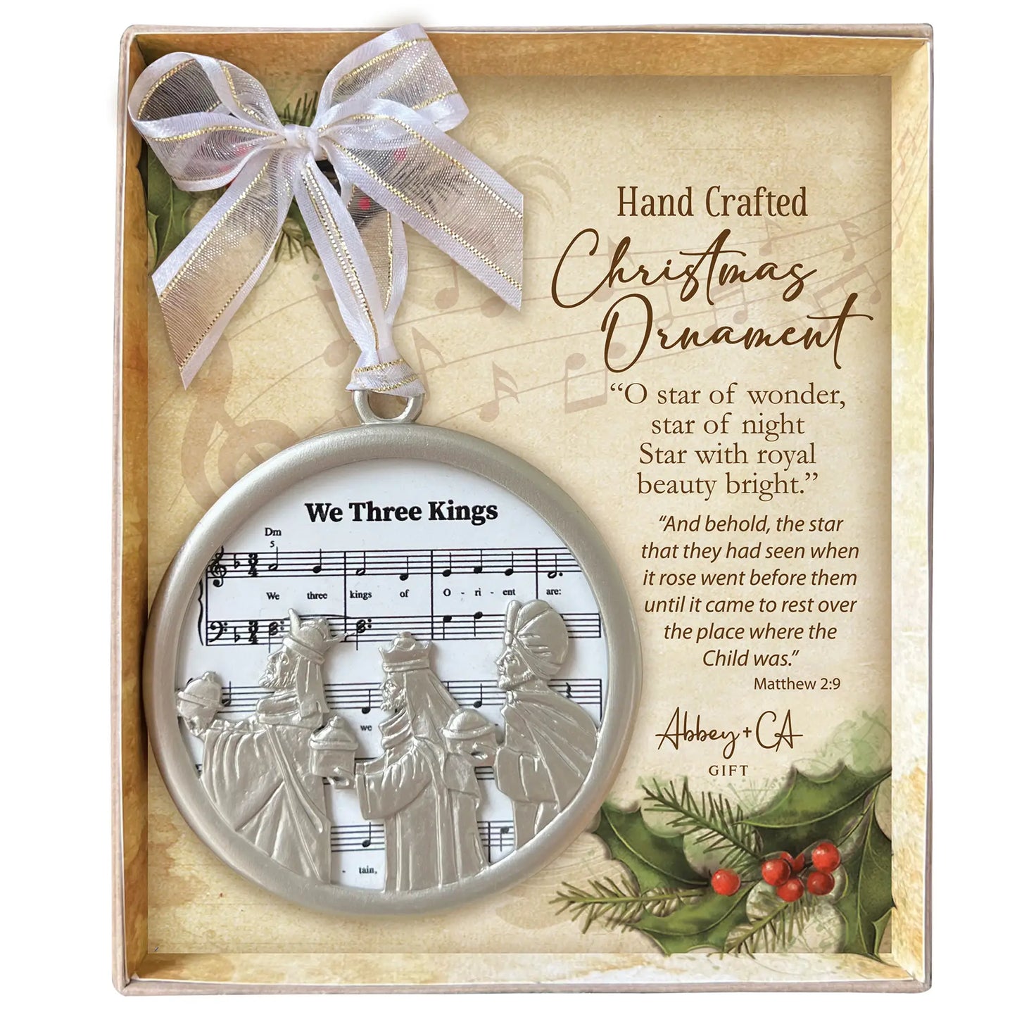 Christmas Carol Ornament