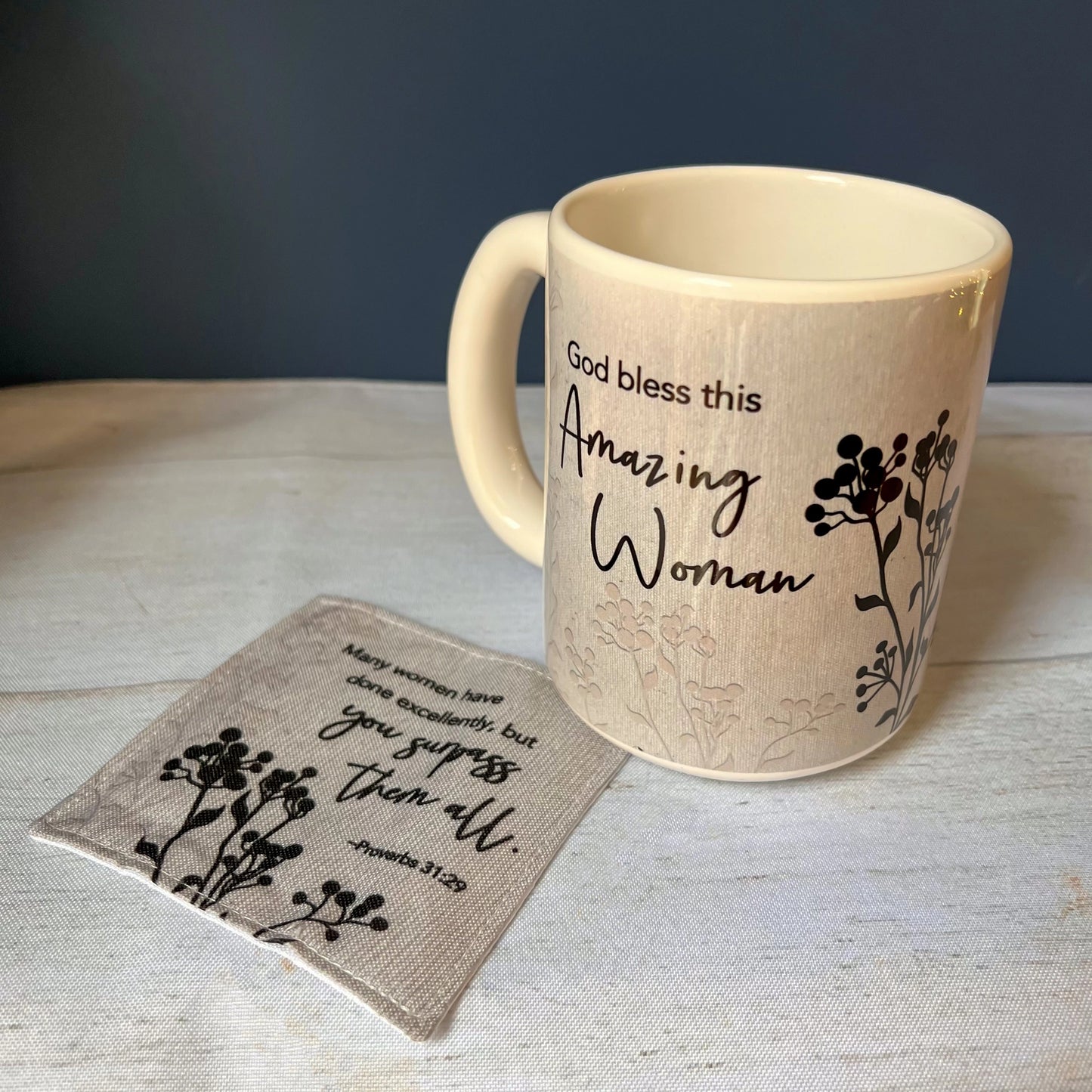 Amazing Woman Mug and Coaster Set