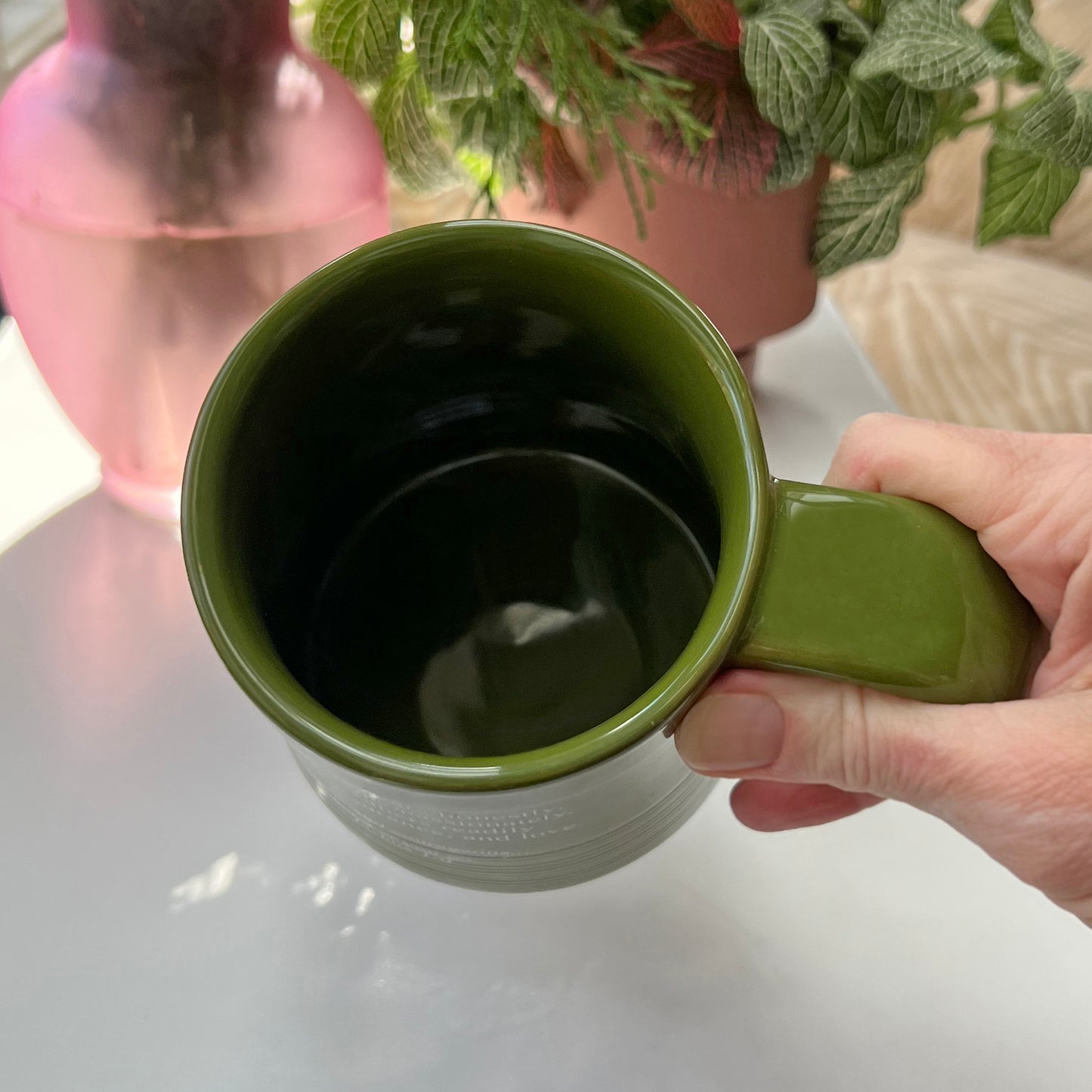 Man of Courage Pottery Mug