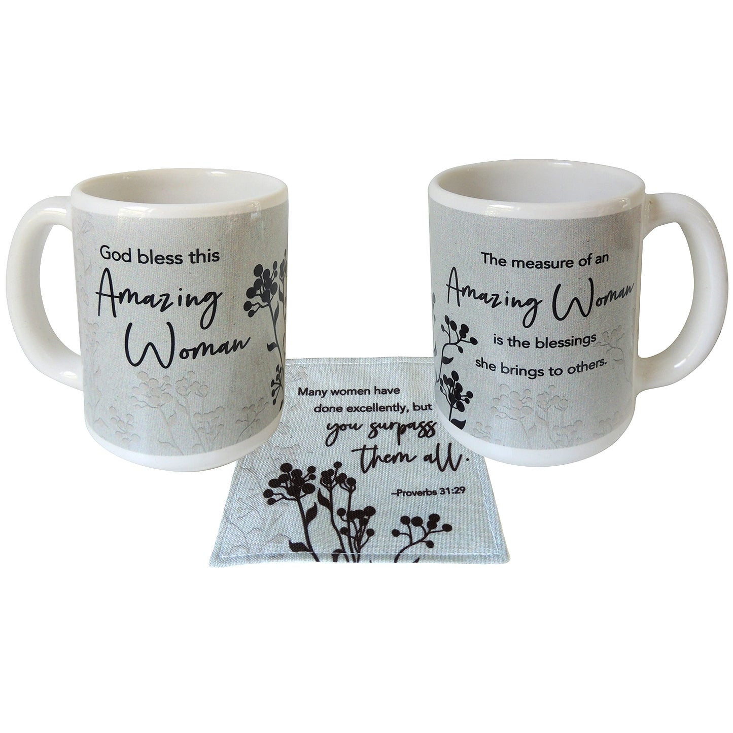 Amazing Woman Mug and Coaster Set