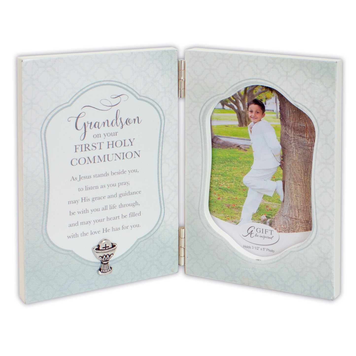 Granddaughter Communion Hinged Frame