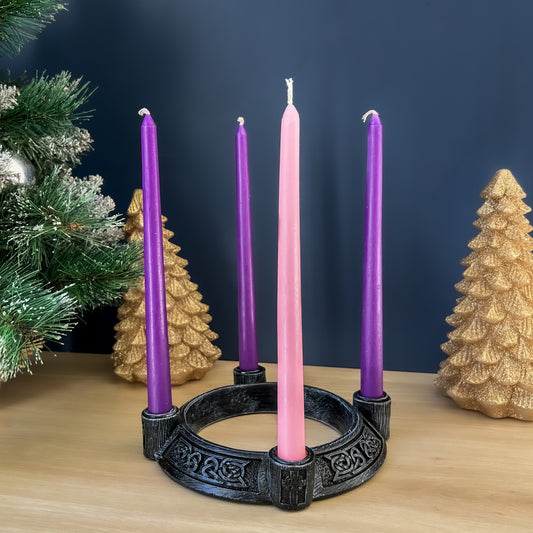 Celtic Knot Advent Wreath