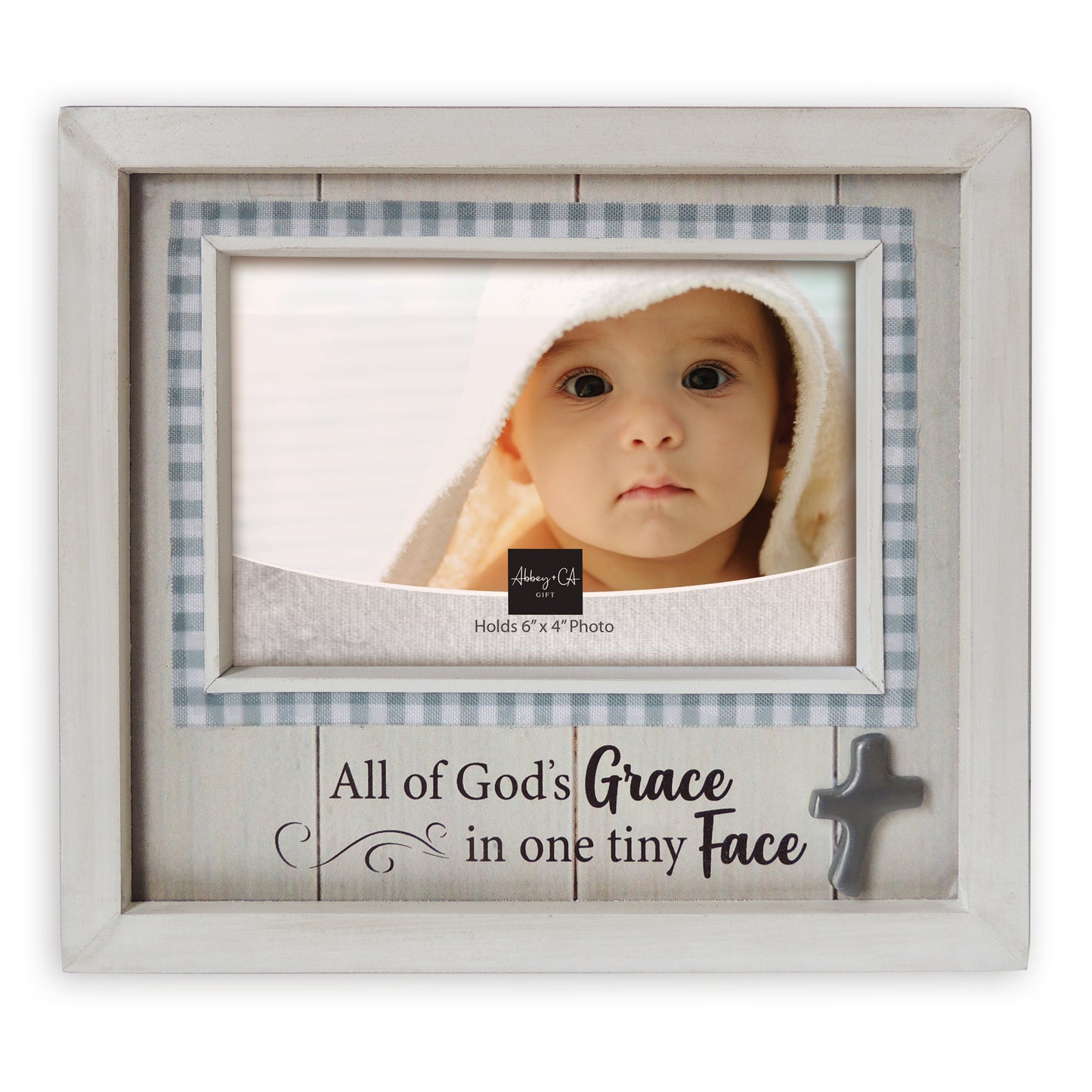 Gingham Baby Frame