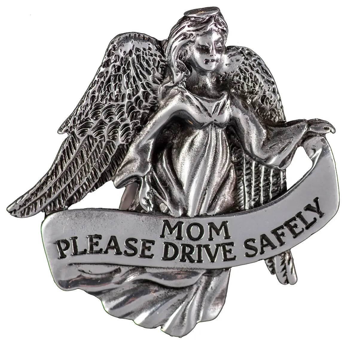 Please Drive Safely Angel Visor Clip