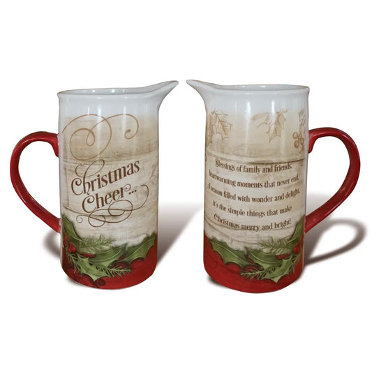 Christmas Cheer Pitcher