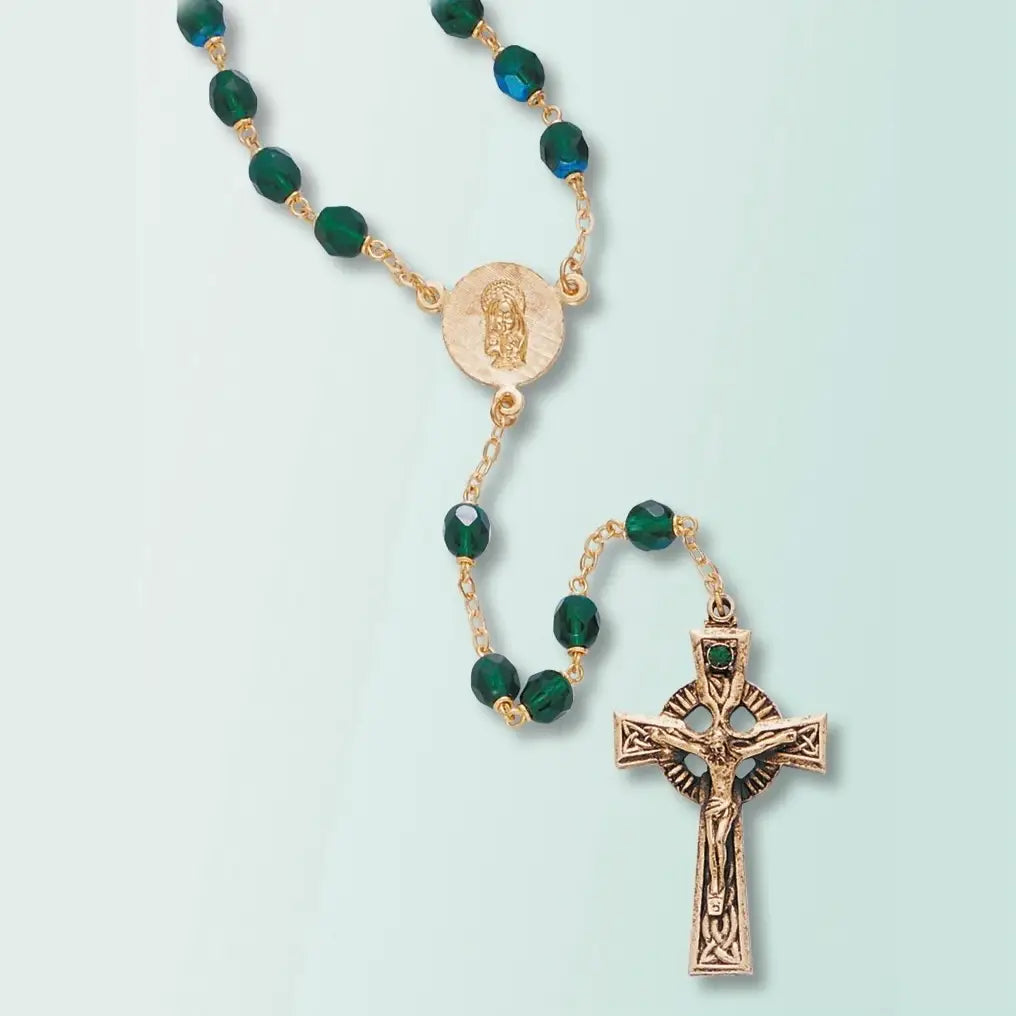 Emerald Celtic Rosary