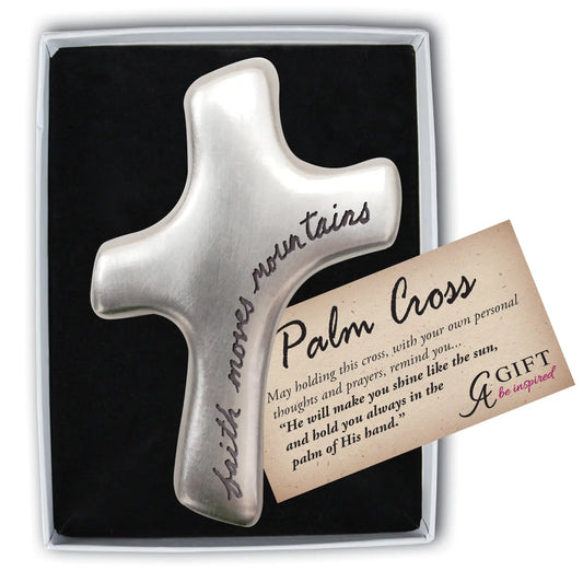 Silver Palm Cross