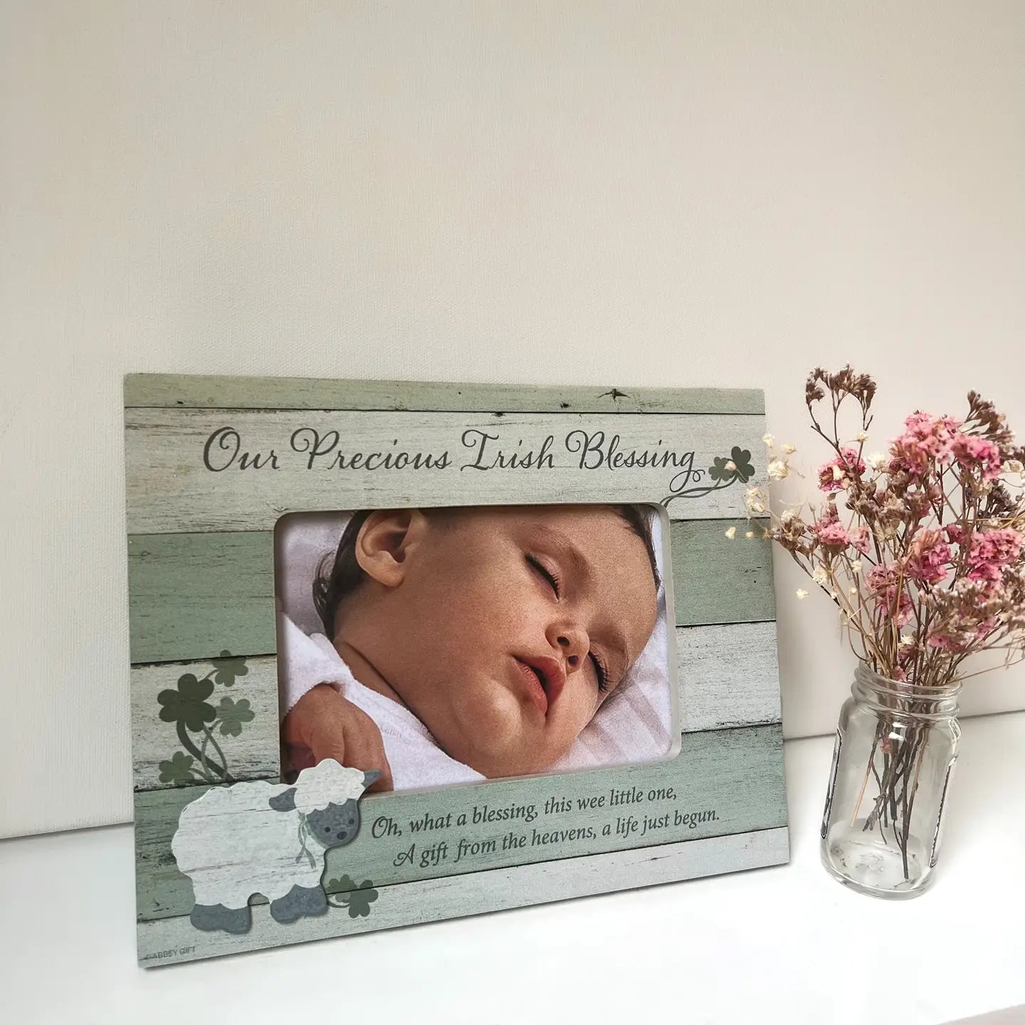 Precious Irish Blessing Baby Frame