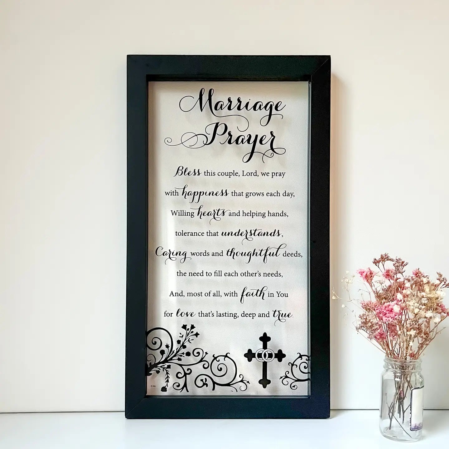 Marriage Prayer Wall Plaque