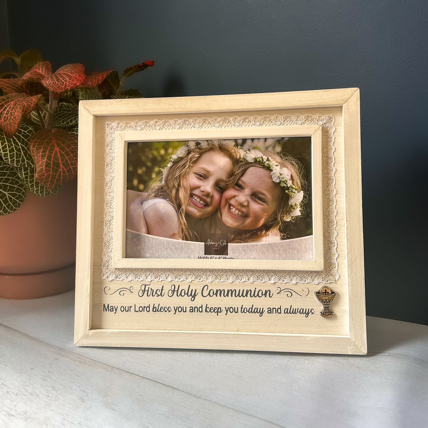 First Holy Communion Lace Frame