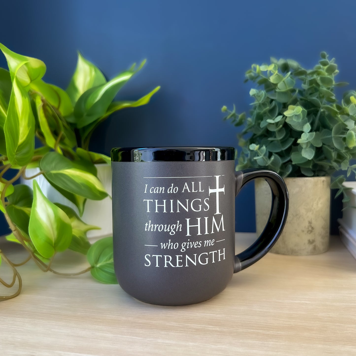 I Can Do All Things Contemporary Mug