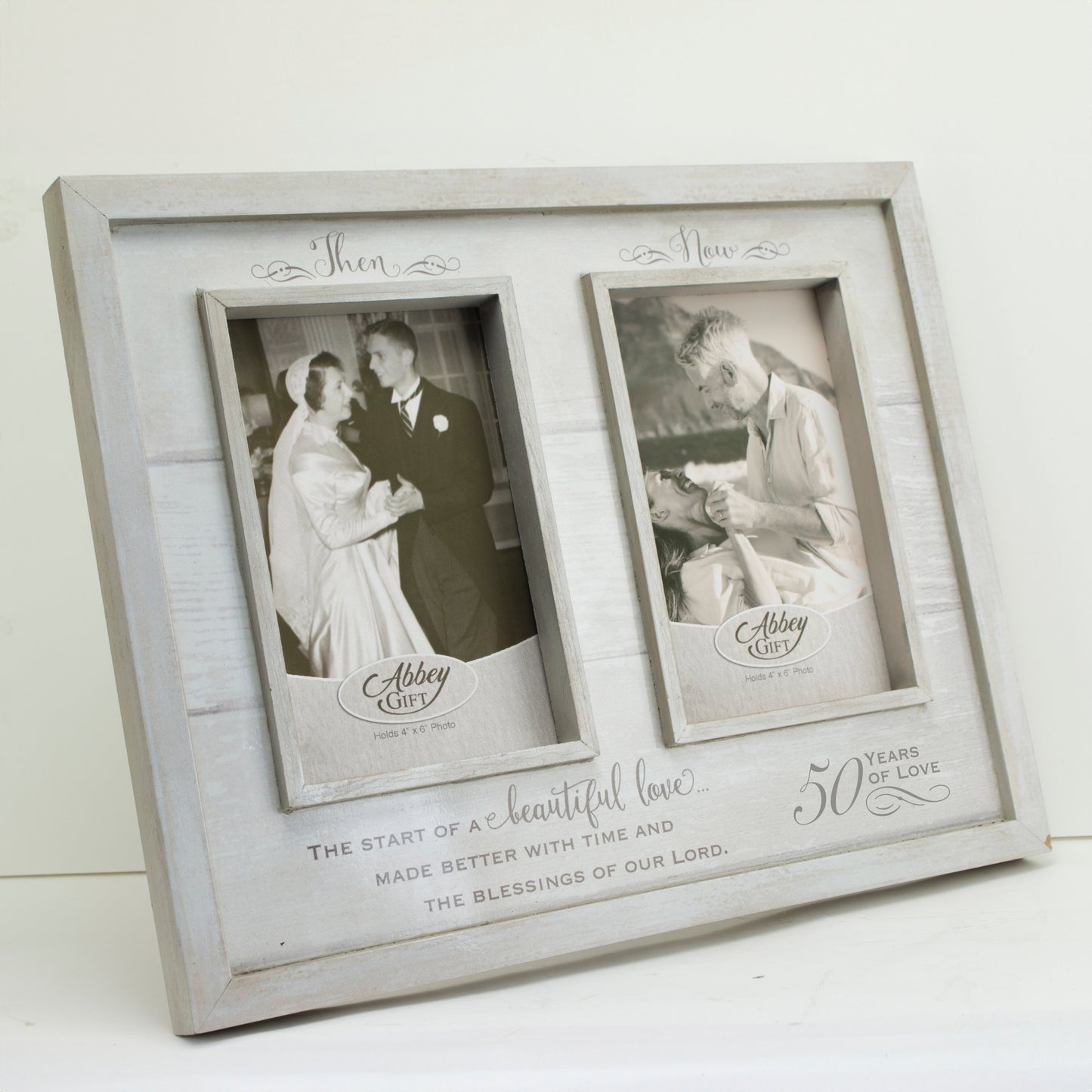 Then & Now Anniversary Frame