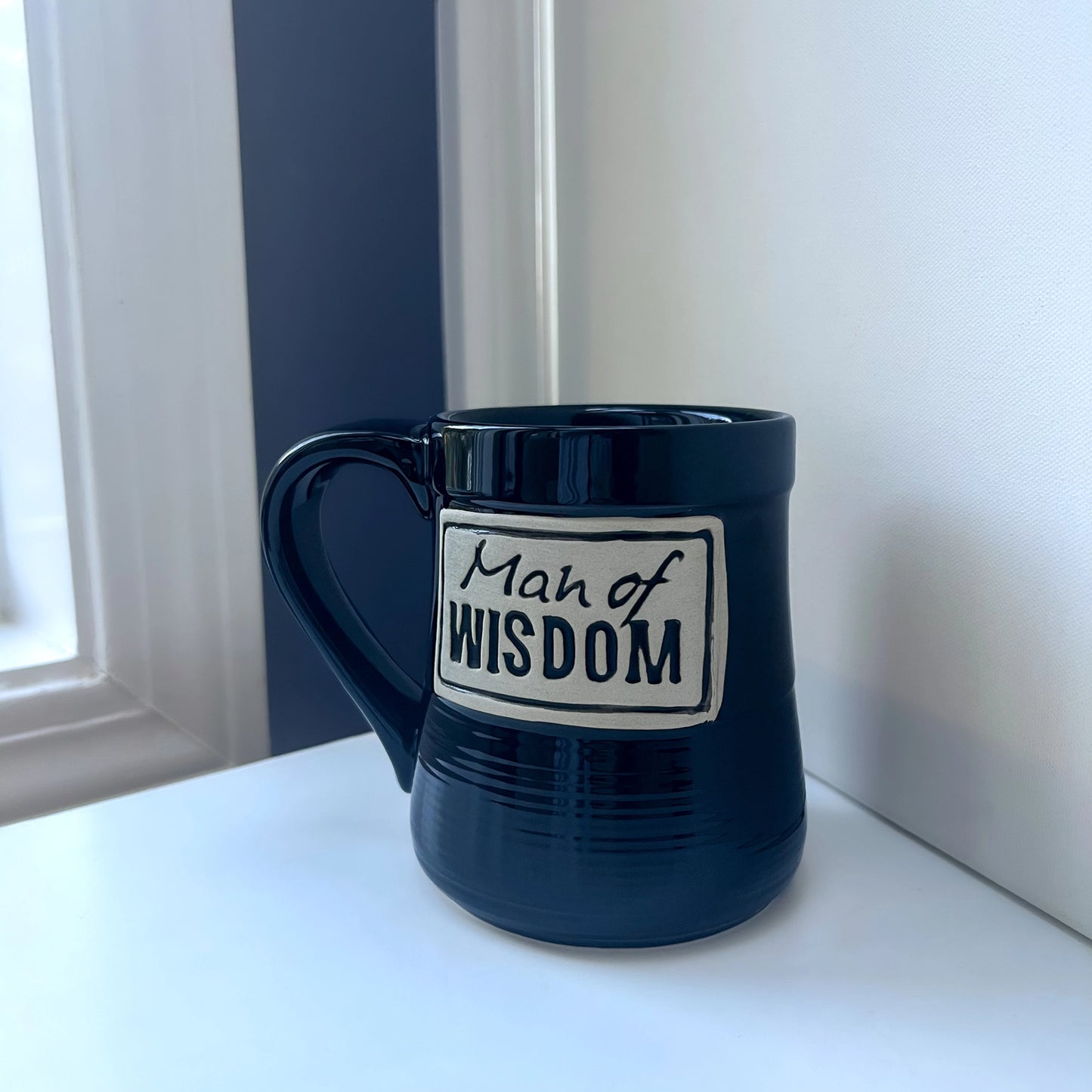 Man of Wisdom Pottery Mug