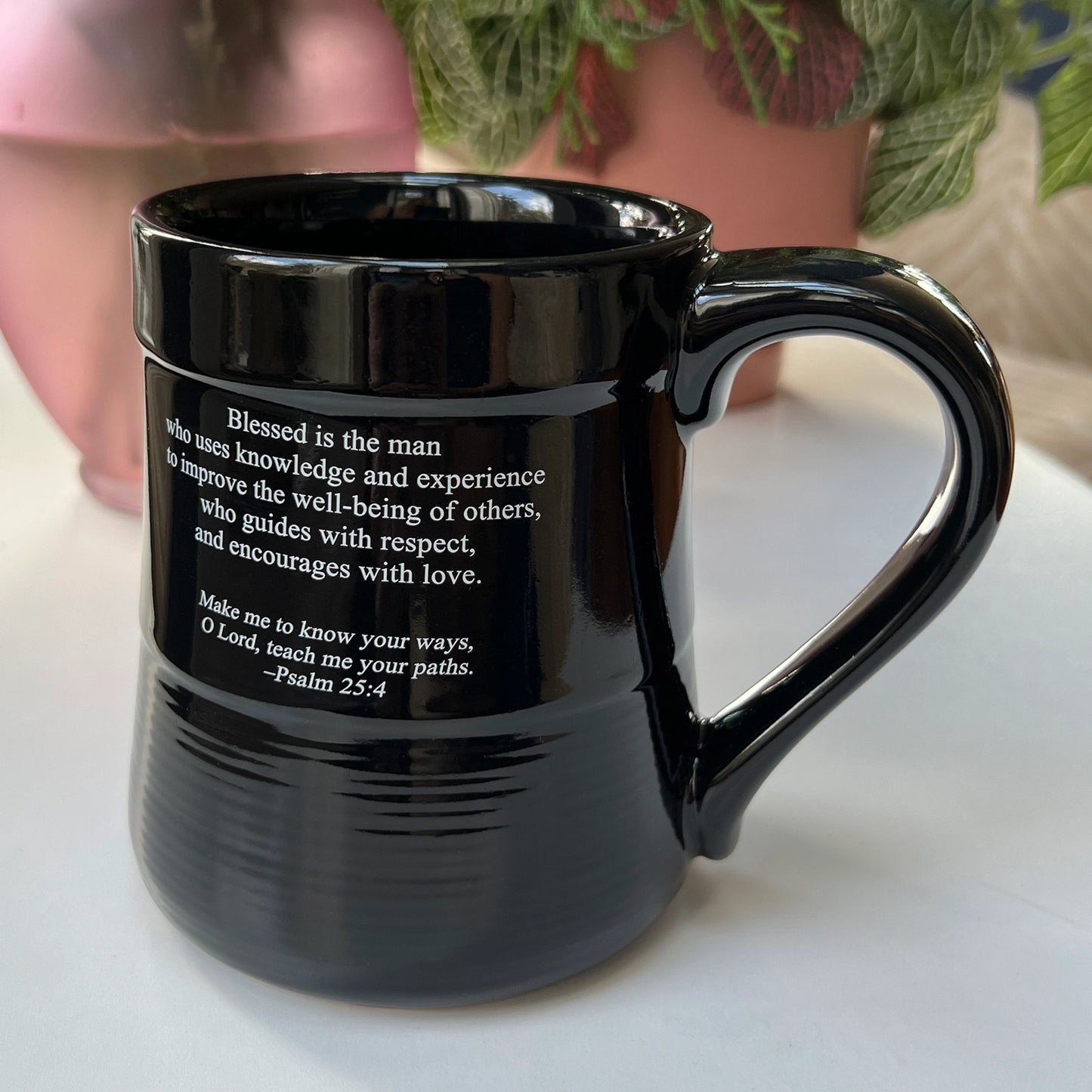 Man of Wisdom Pottery Mug